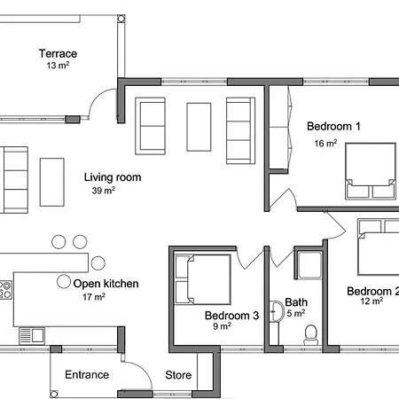 Apartman Skivevid 1# Kitzbühel